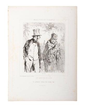Masques et Visages. "Les Lorettes Vieillies", No.7