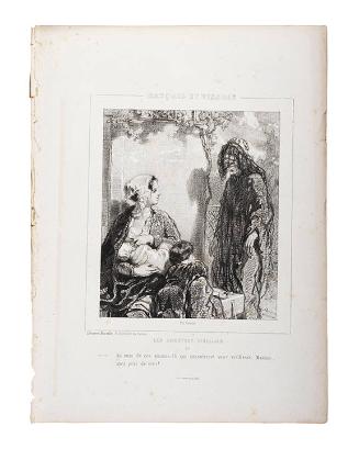 Masques et Visages. "Les Lorettes Vieillies", No.10