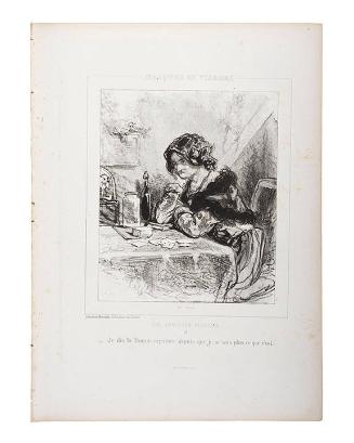 Masques et Visages. "Les Lorettes Vieillies", No.14