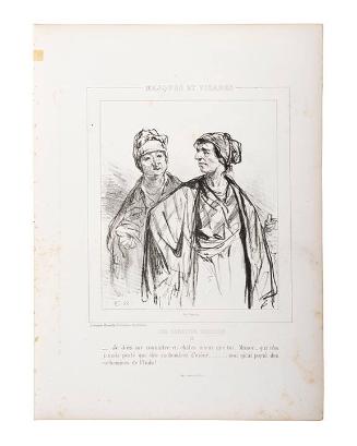 Masques et Visages. "Les Lorettes Vieillies", No.15