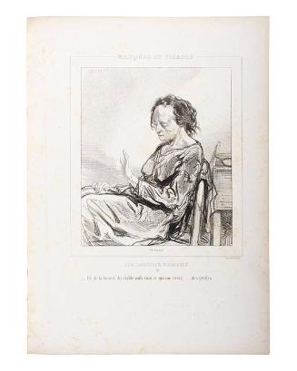 Masques et Visages. "Les Lorettes Vieillies", No.20