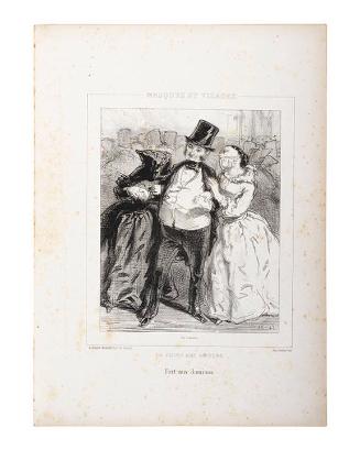 Masques et Visages. "La Foire Aux Amours" No.2