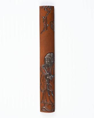 Kozuka: (front) Sage with Fan; (back) signature