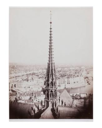 View of Paris from Notre Dame