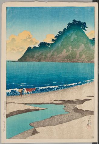 Iwai Beach, Boshu, from the series Souvenirs of Travels, First Series