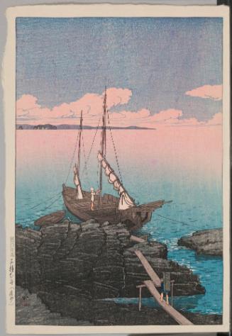 Boat Laden with Stone, from the series Souvenirs of Travels, First Series