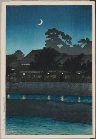 Nagare Pleasure Quarter, Kanazawa, from the series Souvenirs of Travels, First Series