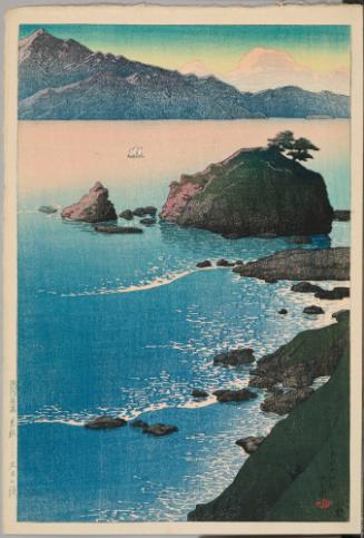 Kude Beach, Wakasa, from the series Souvenirs of Travels, First Series