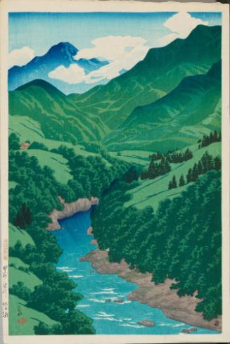 Yana River, Koshu, from “Souvenirs of Travel, Second Series”
