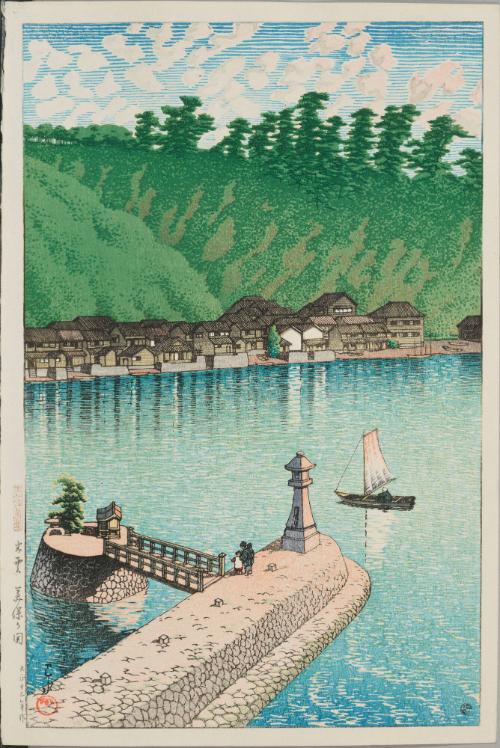 Mihogaseki, Izumo, from “Souvenirs of Travel, Third Series”