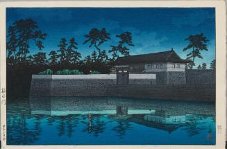 Sakurada Gate, from “Twenty Views of Tokyo” 
