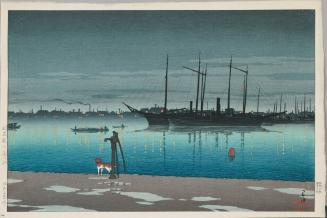 Akashicho After Rain, from “Twenty Scenes of Tokyo”