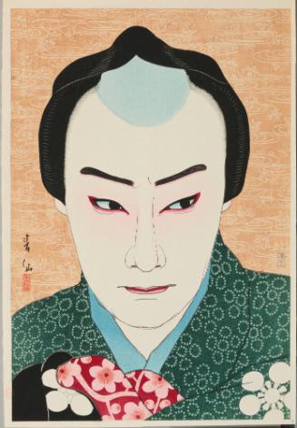 Nakamura Ganjiro I as Sakata Tojuro, from “Creative Prints, Collection of Portraits by Shunsen”
