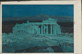 The Ruins at Athens, Night, from “Europe” 
