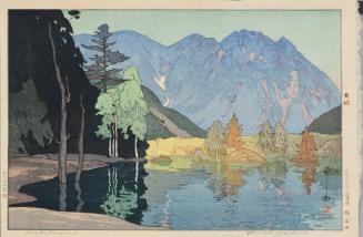 Mt. Hodaka, from “Twelve Subjects of the Japan Alps”