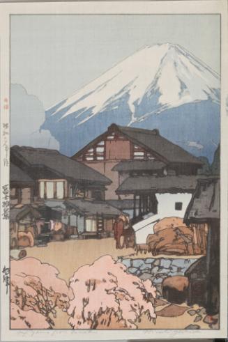 Funatsu, from “Ten Views of Mt. Fuji”