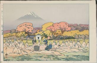 Autumn, from “Ten Views of Mt. Fuji” 
