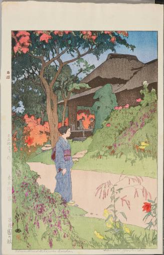 Autumn in the Flower Garden, from “Twelve Subjects of Tokyo”
