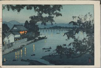 Evening at Chikugo River, Hita