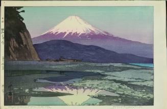 Okitsu, from “Ten Views of Mt. Fuji”
