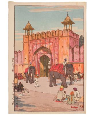 Ajmer Gate from "India and Southeast Asia Series"