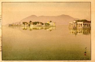 Island Palaces in Udaipur from "India and Southeast Asia Series"