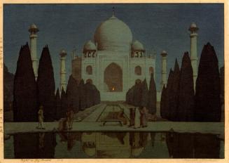 Night in Taj Mahal No. 6 from "India and Southeast Asia Series"