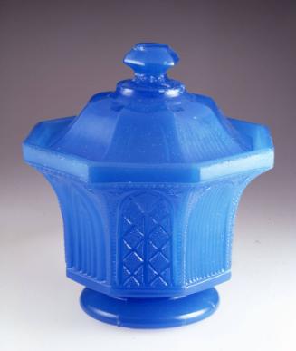 Footed Sugar Bowl and Cover
