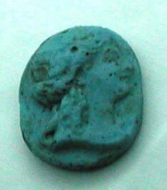 Glass cameo