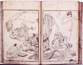 Sketches by Hokusai (Hokusai Manga), v. XII