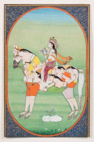 Painting of a Composite Horse (Pashu Kunjar)