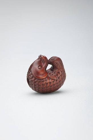 Netsuke: Red fish