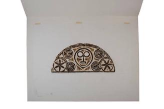 Tombstone Rubbings, from Early American Stone Sculpture Found in the Burying Grounds of New England