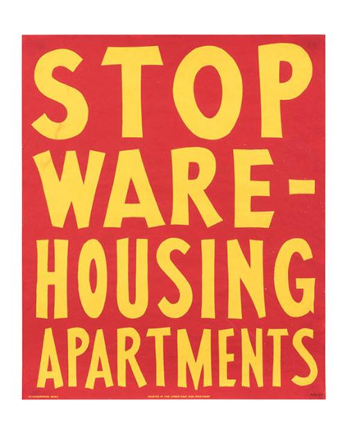 Stop Warehousing Apartments from "Your House Is Mine"