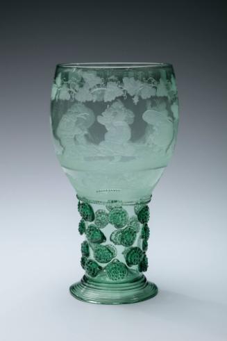 Wine Glass (Roemer) with Dwarf Musicians