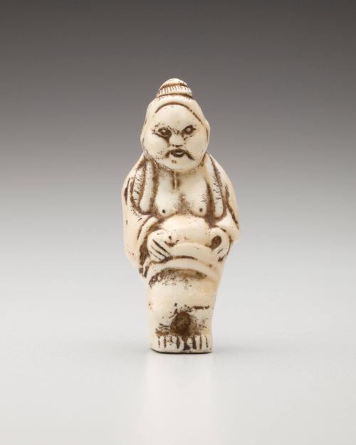 Netsuke: Pregnant woman