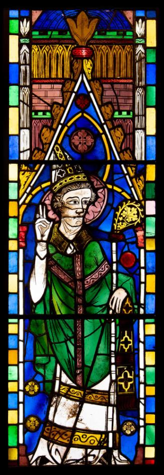 Window with Bishop Saint