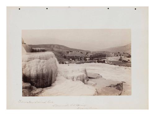 Mammoth Hot Springs, Minerva Terrace, Yellowstone National Park, Wyoming