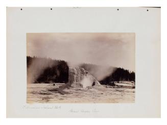 Giant Geyser Cone, Yellowstone National Park, Wyoming