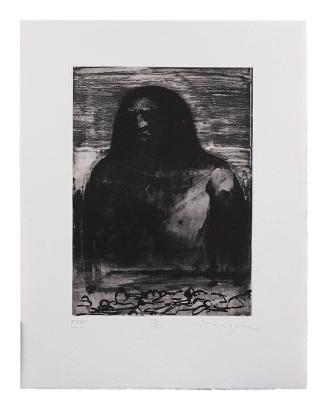 Canto XXXI: The Pit of the Giants (from the book Michael Mazur, Etchings: L'Inferno, Dante)