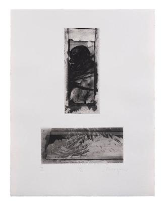 Canto X: The Heretics and Epicures (from the book Michael Mazur, Etchings: L'Inferno, Dante)