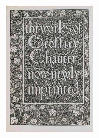 Kelmscott Press, Upper Mall, Hammersmith. July 28th, 1897. [advertisement]