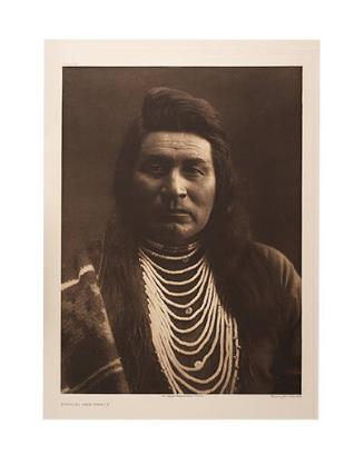 Typical Nez Perce from The North American Indian (Plate 258)
