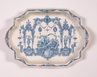 Dish with French Royal Coat of Arms