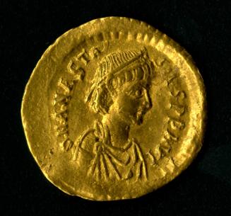 Semissis (Half Solidus), Bust of Anastasius