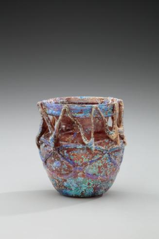 Bulbous Jar with Zigzag Neck Coil