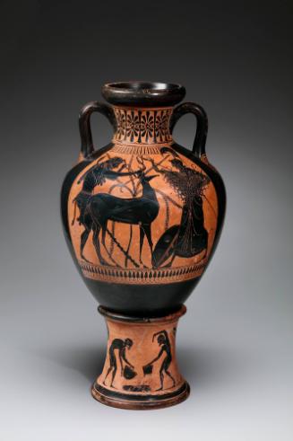 Black-Figure Amphora and Stand (Combined Record)