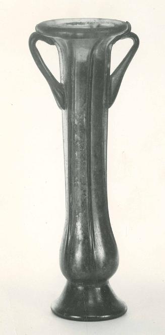 Tubular Kohl Jar with Two Handles