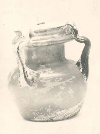 Squat Bulbous Jar with Three Handles