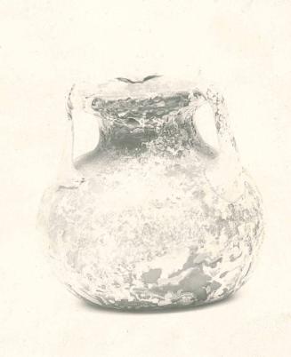 Squat Bulbous Jar with Three Handles